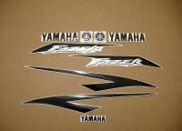 Yamaha FZS600 Fazer 2002 - Silver Version - Decalset