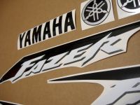 Yamaha FZS600 Fazer 2002 - Silber Version - Dekorset