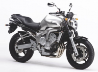 Yamaha FZ6 S2 2006 - Silber Version - Dekorset