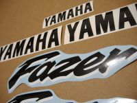 Yamaha FZS600 Fazer 1998 - Rote Version - Dekorset