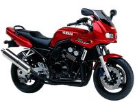 Yamaha FZS600 Fazer 1999 - Rote Version - Dekorset