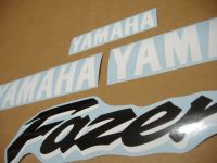 Yamaha FZS600 Fazer 1999 - Rote Version - Dekorset