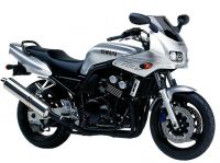 Yamaha FZS600 Fazer 1999 - Silber Version - Dekorset