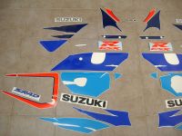 Suzuki GSX-R 750 1997 - Weiß/Blaue Version - Dekorset