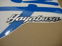 Suzuki Hayabusa 2007 - Blue Version - Decalset