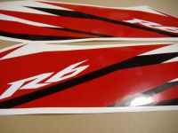 Yamaha YZF-R6 RJ11 2006 - White/Red Version - Decalset