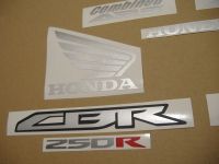 Honda CBR 250R 2012 - Black Version - Decalset