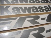 Kawasaki ER-6F 2006 - Schwarze Version - Dekorset