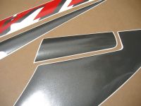 Honda VTR 1000 2005 - Schwarz/Graue Version - Dekorset