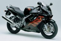 Honda CBR 600 F4 2000 - Schwarze Version - Dekorset