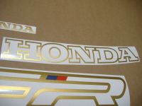 Honda VFR 750 1991 - White Version - Decalset