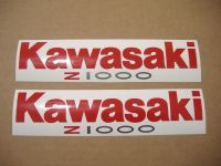 Kawasaki Z1000 2003 - Schwarze Version - Dekorset
