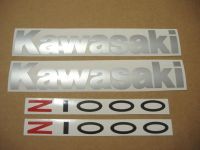 Kawasaki Z1000 2004 - Brown Version - Decalset