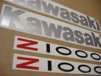 Kawasaki Z1000 2004 - Brown Version - Decalset