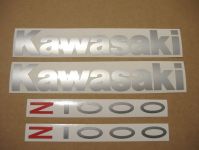 Kawasaki Z1000 2004 - Orange Version - Dekorset