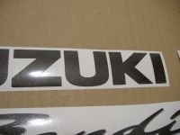 Suzuki Bandit 1200S 2001 - Silver Version - Decalset