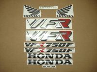Honda VFR 750 RC36 1990 - White Version - Decalset