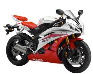 Yamaha YZF-R6 RJ11 2007 - Weiß/Rot Version - Dekorset