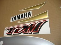 Yamaha TDM 850 4TX 1999 - Gold/Silber Version - Dekorset