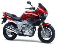 Yamaha TDM 850 4TX 1999 - Rot/Schwarze Version - Dekorset