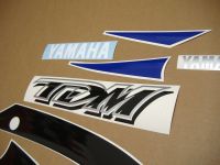 Yamaha TDM 850 4TX 2001 - Blue/Black Version - Decalset