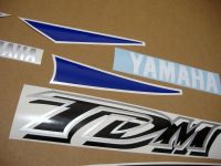 Yamaha TDM 850 4TX 2001 - Blue/Black Version - Decalset