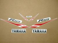 Yamaha YZF-R125 2012 - Black Version - Decalset