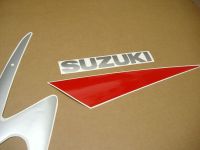 Suzuki GSX-R 1000 K1 2001 - Red/Black/Silver Version - Decalset