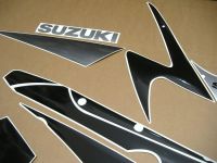 Suzuki GSX-R 1000 K1 2001 - Silver/Black Version - Decalset