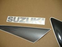 Suzuki GSX-R 1000 K1 2001 - Silber/Schwarze Version - Dekorset