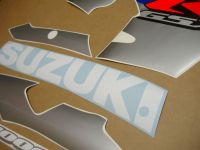 Suzuki GSX-R 1000 K2 2002 - Blue/Black/Silver Version - Decalset