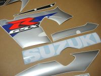 Suzuki GSX-R 1000 K2 2002 - Blue/Black/Silver Version - Decalset