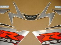 Suzuki GSX-R 1000 K2 2002 - Red/Black/Silver Version - Decalset