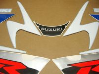 Suzuki GSX-R 1000 K2 2002 - White/Blue Version - Decalset