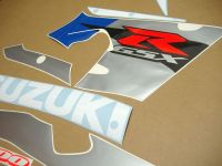 Suzuki GSX-R 1000 K2 2002 - White/Blue Version - Decalset