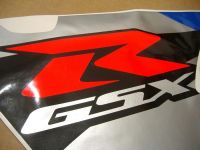 Suzuki GSX-R 1000 K2 2002 - White/Blue Version - Decalset