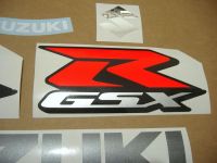 Suzuki GSX-R 750 L1 2011 - White/Blue Version - Decalset