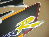 Suzuki GSX-R 750 1995 - Black/Burgundy Version - Decalset