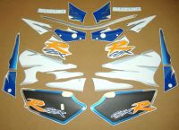 Suzuki GSX-R 750 1995 - White/Blue Version - Decalset