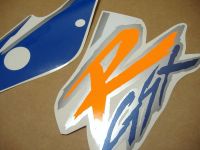 Suzuki GSX-R 750 1995 - White/Blue Version - Decalset