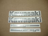 Kawasaki Versys 650 2007 - Red Version - Decalset