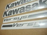 Kawasaki Versys 650 2007 - Red Version - Decalset
