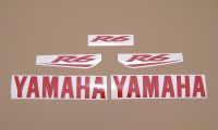 Yamaha YZF-R6 RJ15 2008 - Schwarze Version - Dekorset