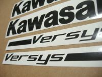 Kawasaki Versys 650 2007 - Silber Version - Dekorset