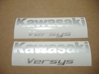 Kawasaki Versys 650 2010 - Schwarze Version - Dekorset