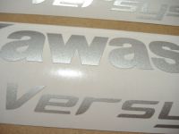 Kawasaki Versys 650 2010 - Black Version - Decalset