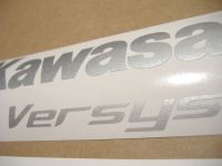 Kawasaki Versys 650 2010 - Schwarze Version - Dekorset