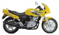 Honda CB 500S 1998 - Gelbe Version - Dekorset