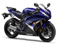 Yamaha YZF-R6 RJ15 2008 - Blue AU Version - Decalset