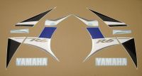 Yamaha YZF-R6 RJ15 2008 - Blaue AU Version - Dekorset